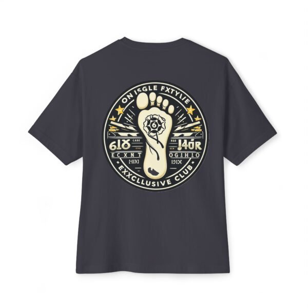 Men's Exclusive 6ix Foot Club Oversized Boxy Tee - Image 3
